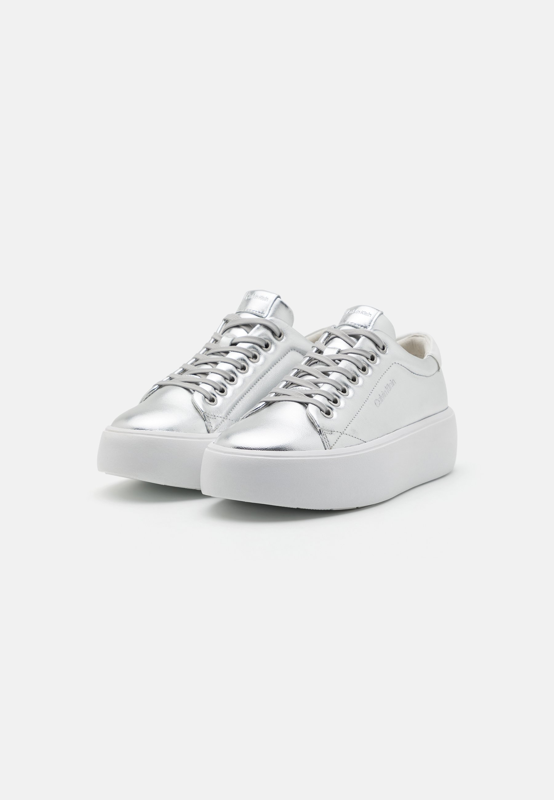 BUBBLE CUPSOLE LACE UP METALLIC - Trainers
