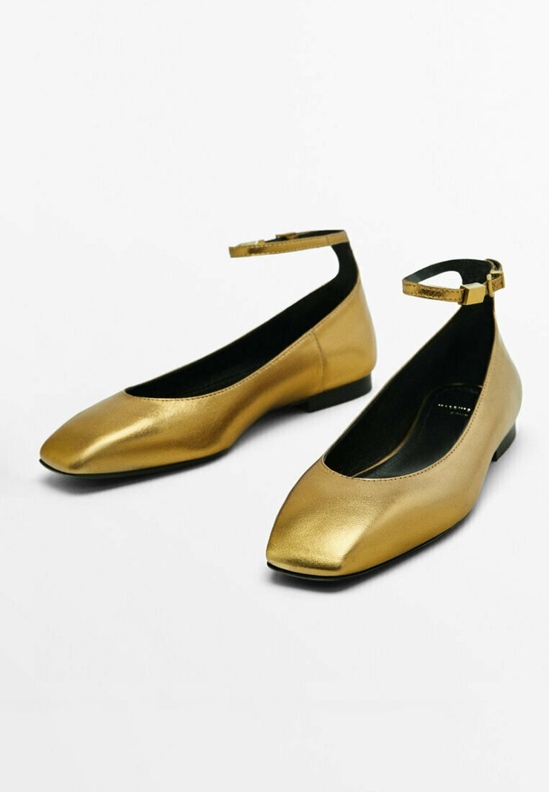 STUDIO - Ankle strap ballet pumps