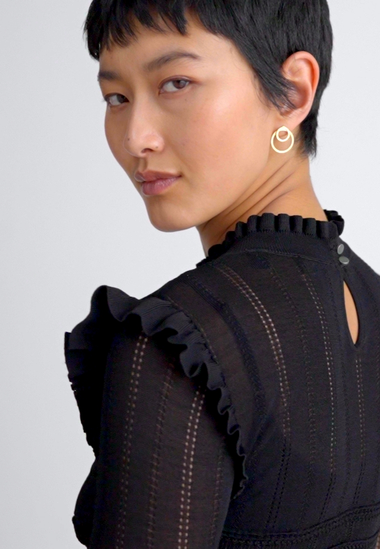 CECILIA CLASSIC - Leather skirt