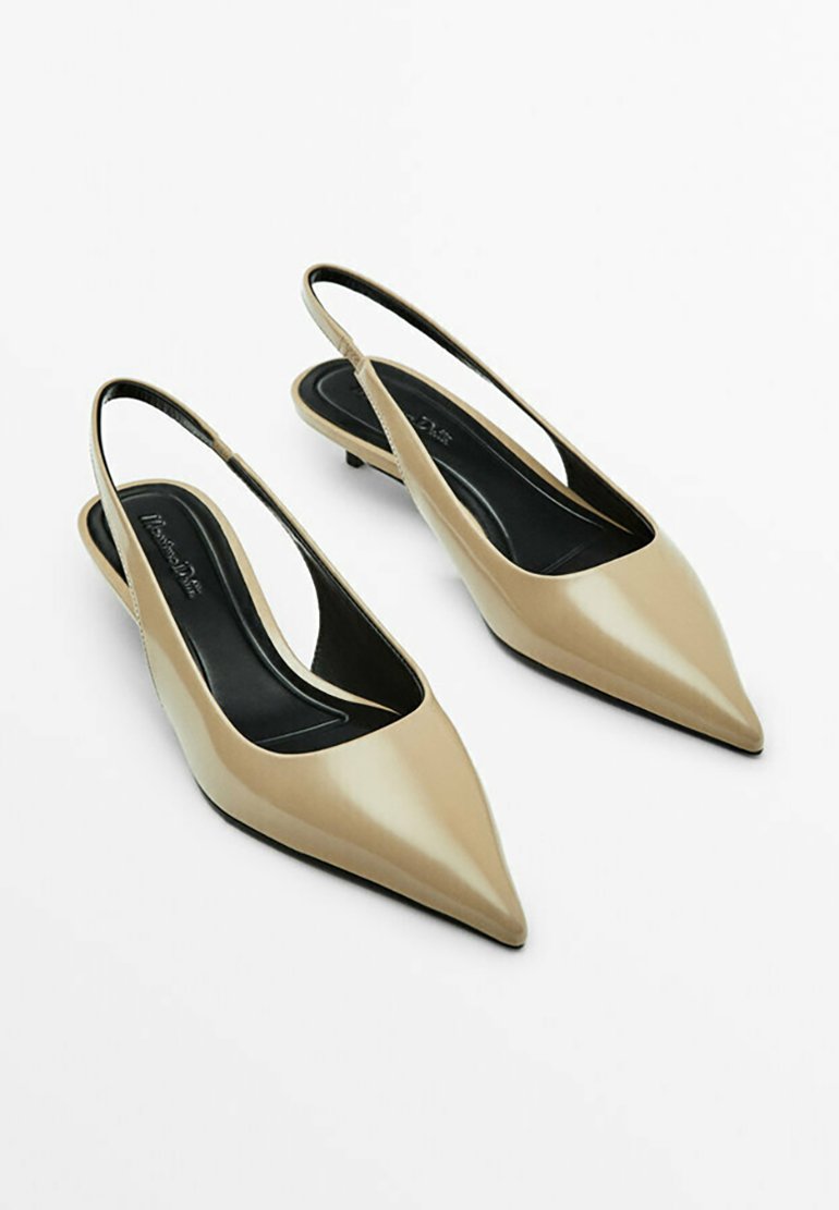 HEELED - Slingback ballet pumps