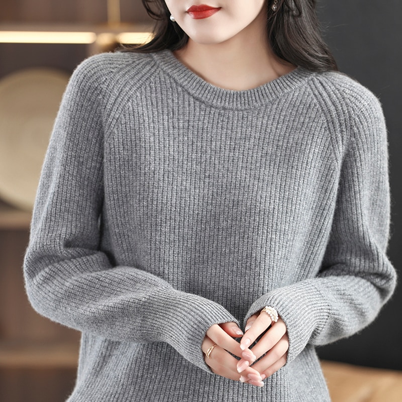 Turtleneck Sweater Woman Winter 2022 100% Merino Wool Cashmere Sweaters Women Clothes Knitted Pullover Korean Fashion Jumper Top