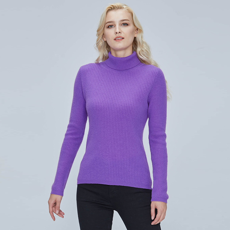 2021 Women Sweater Turtleneck 100% Merino Wool Autumn knitted Pullover Jumper Winter Warm Cashmere Sweaters Long Sleeve
