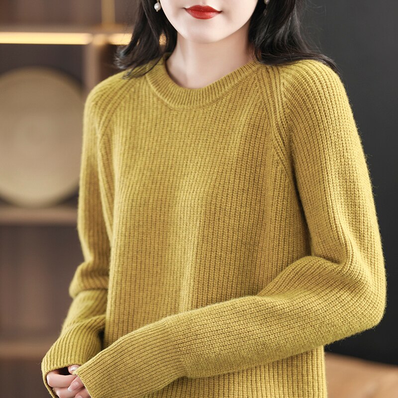 Turtleneck Sweater Woman Winter 2022 100% Merino Wool Cashmere Sweaters Women Clothes Knitted Pullover Korean Fashion Jumper Top