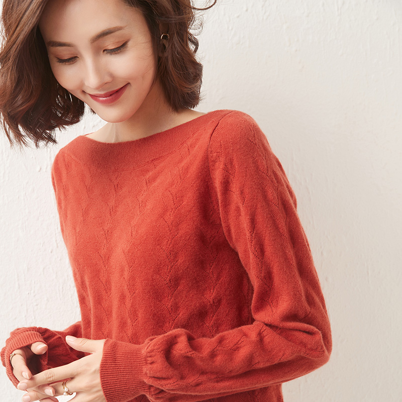 New 100% Merino Wool Women Sweater Pullover Winter Wool Knit Sweater Jumpers Autumn Woman Sweaters Knit Top Long Sleeve