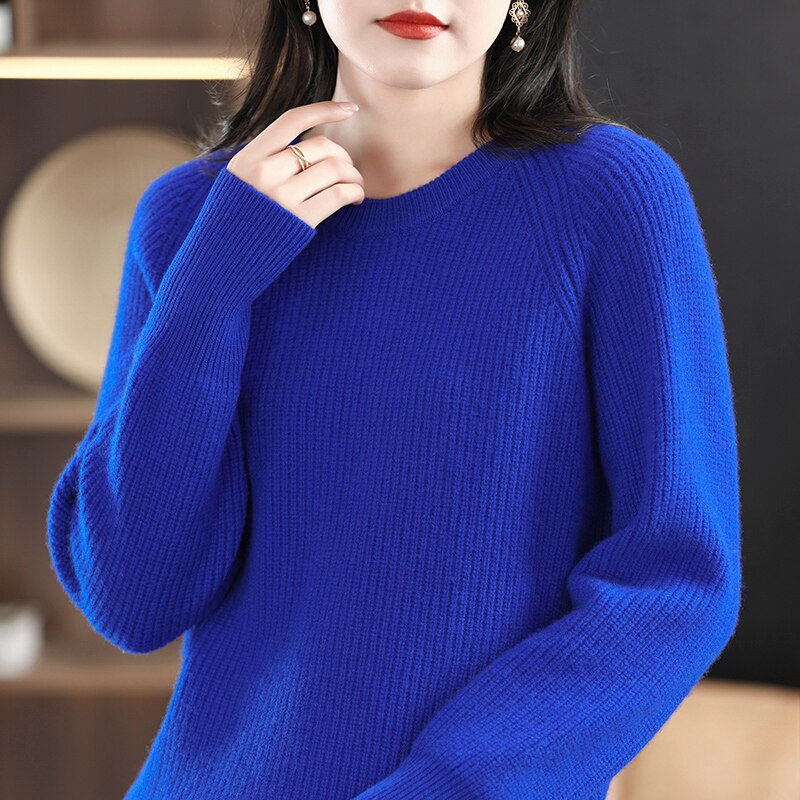 Turtleneck Sweater Woman Winter 2022 100% Merino Wool Cashmere Sweaters Women Clothes Knitted Pullover Korean Fashion Jumper Top