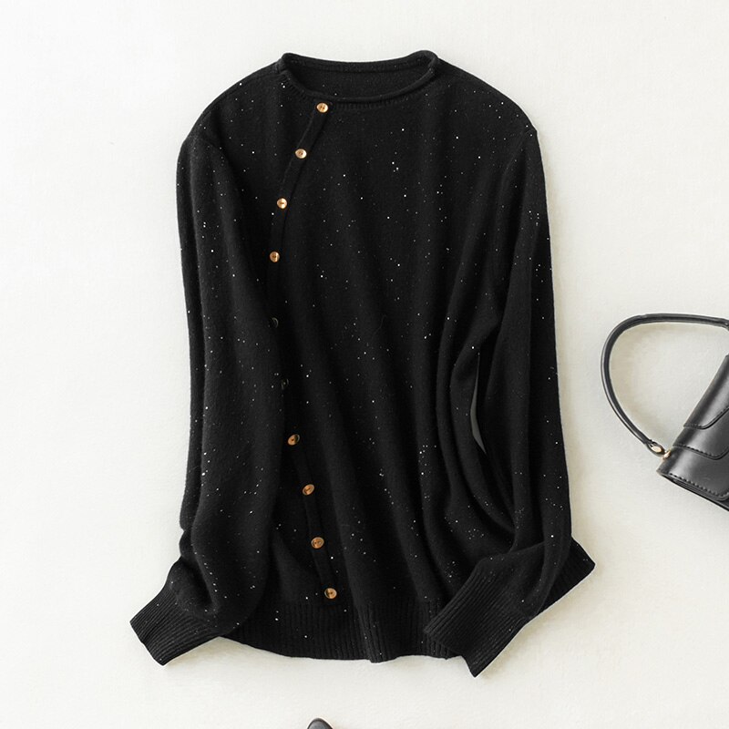 Women Sweater Pullovers 100% Merino Wool Winter Warm Wool Knit Sweater Jumpers Female Autumn Cashmere Sweater Knit Tops