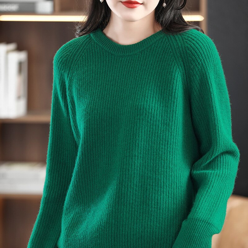 Turtleneck Sweater Woman Winter 2022 100% Merino Wool Cashmere Sweaters Women Clothes Knitted Pullover Korean Fashion Jumper Top
