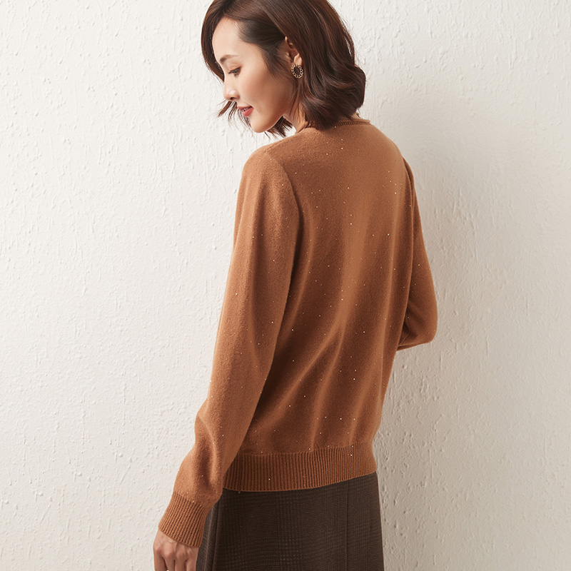 Women Sweater Pullovers 100% Merino Wool Winter Warm Wool Knit Sweater Jumpers Female Autumn Cashmere Sweater Knit Tops