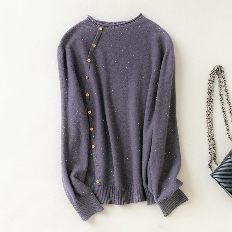 Women Sweater Pullovers 100% Merino Wool Winter Warm Wool Knit Sweater Jumpers Female Autumn Cashmere Sweater Knit Tops