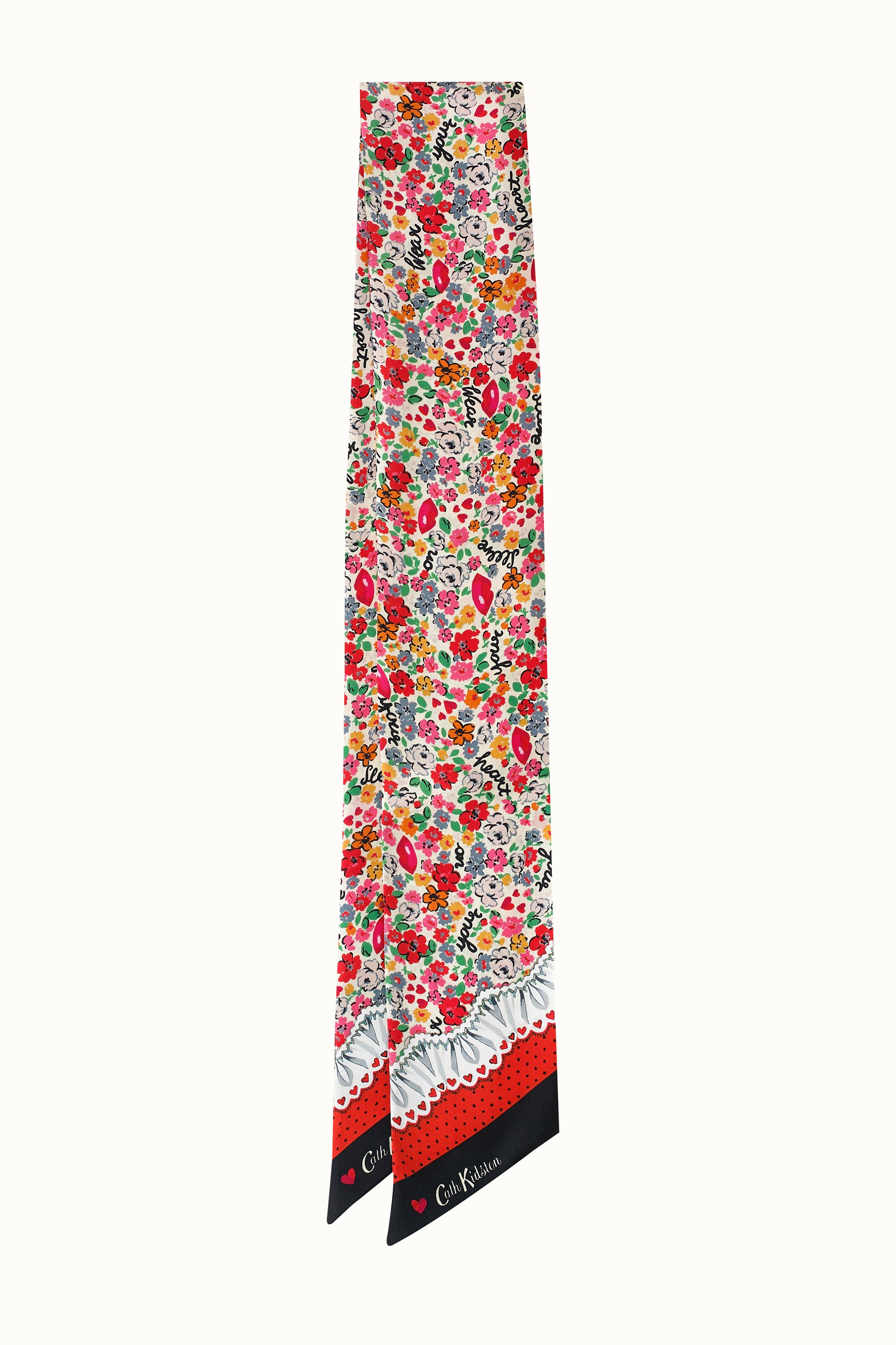 Brave Soul Printed Long Silk Scarf