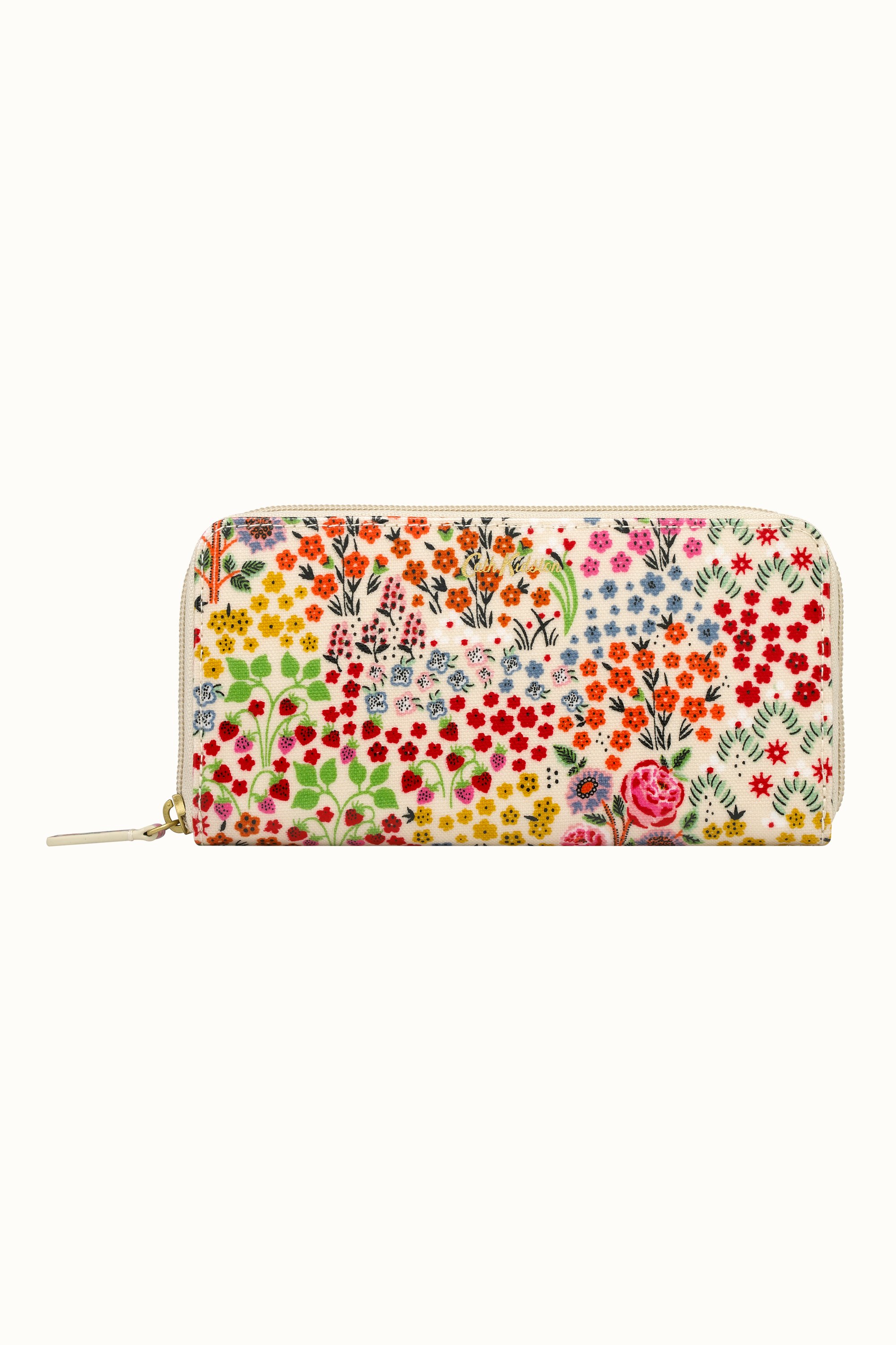 Artist Kingdom Ditsy Continental Zip Wallet