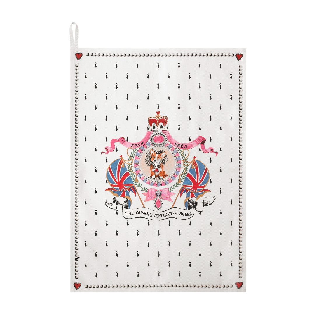 Jubilee Royal Ditsy Placement Tea Towel