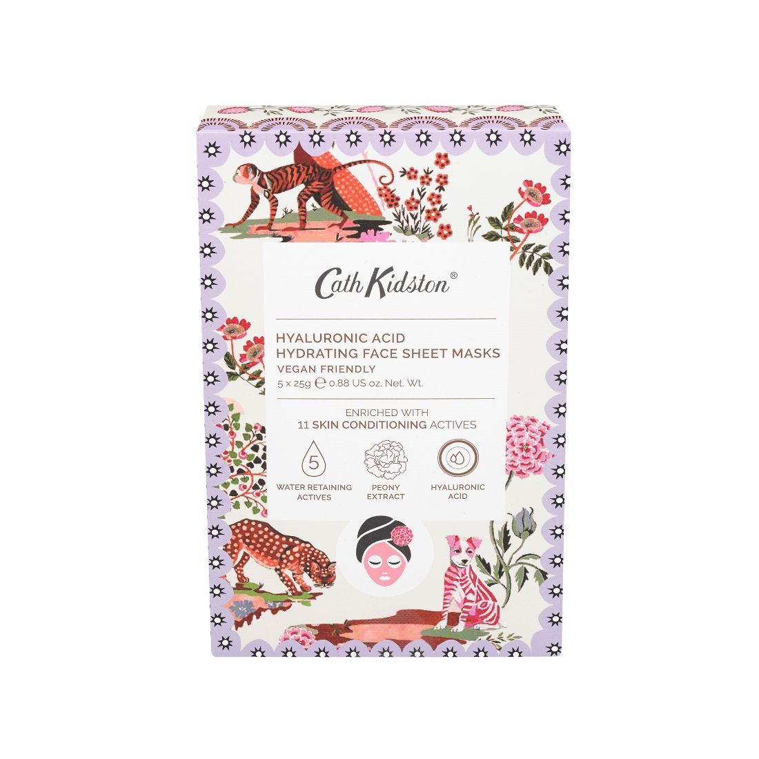 Strawberry Garden Pack of 5 Sheet Face Masks