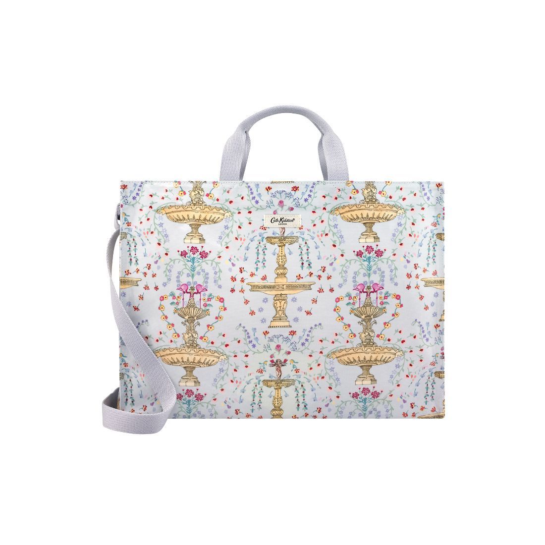 Floral Fountain Strappy Carryall
