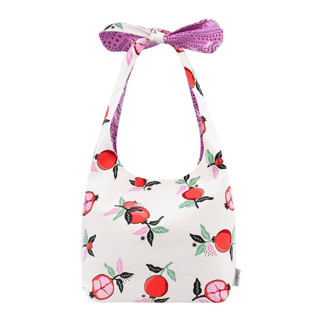 Pomegranate Mini Reversible Knotted Shopper