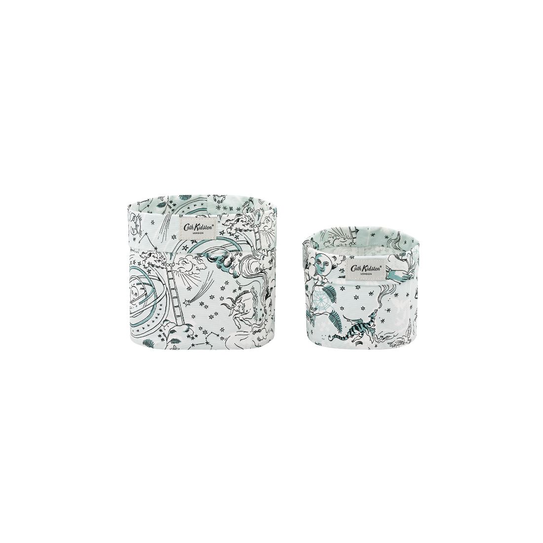 Celestial Set of 2 Storage Baskets