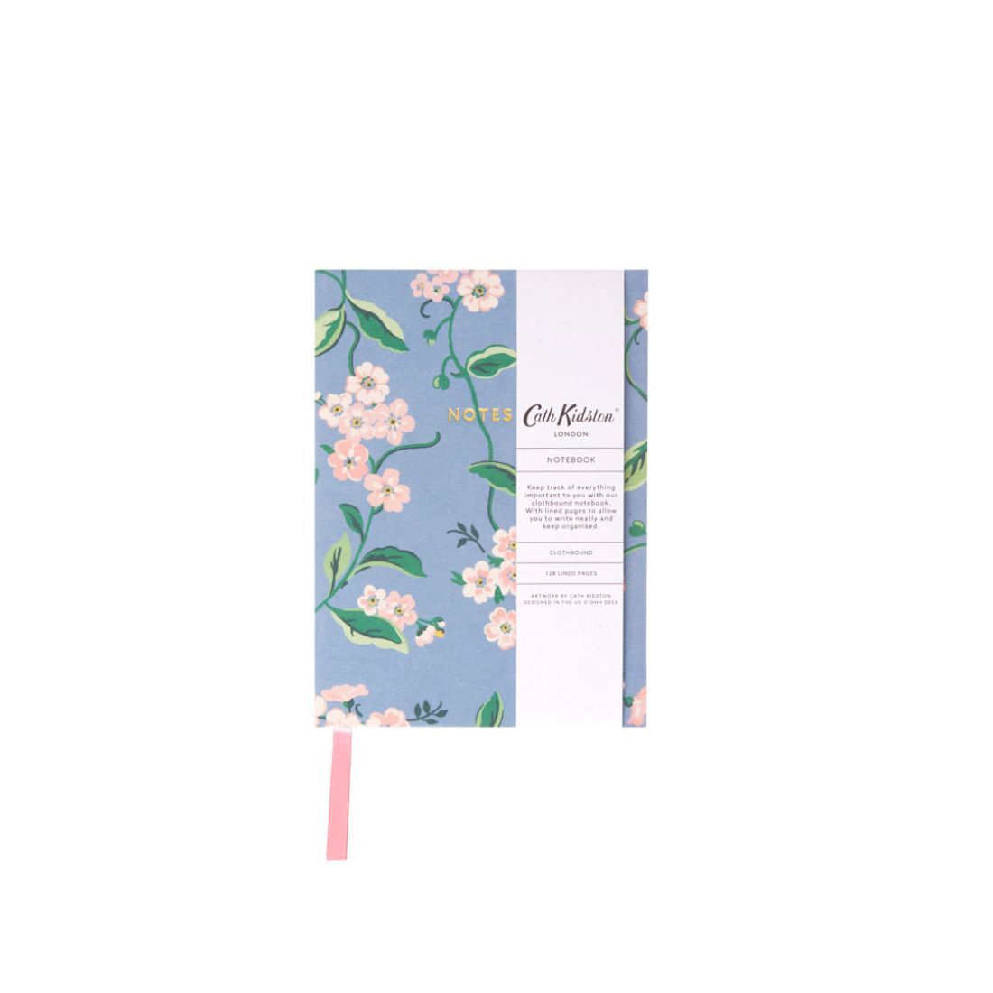 Forget Me Not A6 Cloth Hardback Notebook