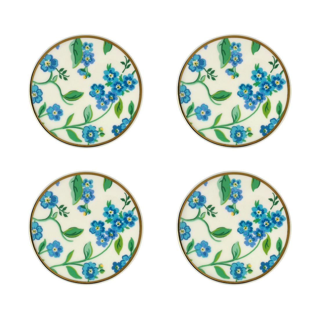 Forget me not Set of 4 Coasters