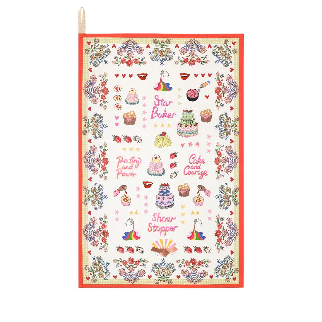 GBBO Placement Tea Towel