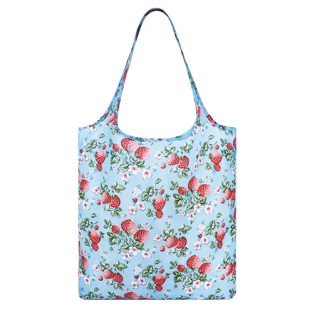 Mini Wild Strawberry Foldaway Shopper