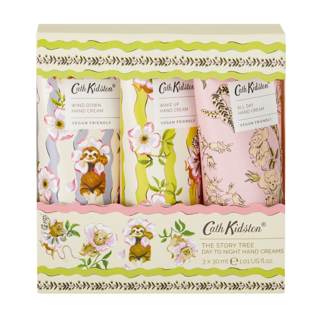 THE STORY TREE Day to Night Hand Creams 3 x 30ml