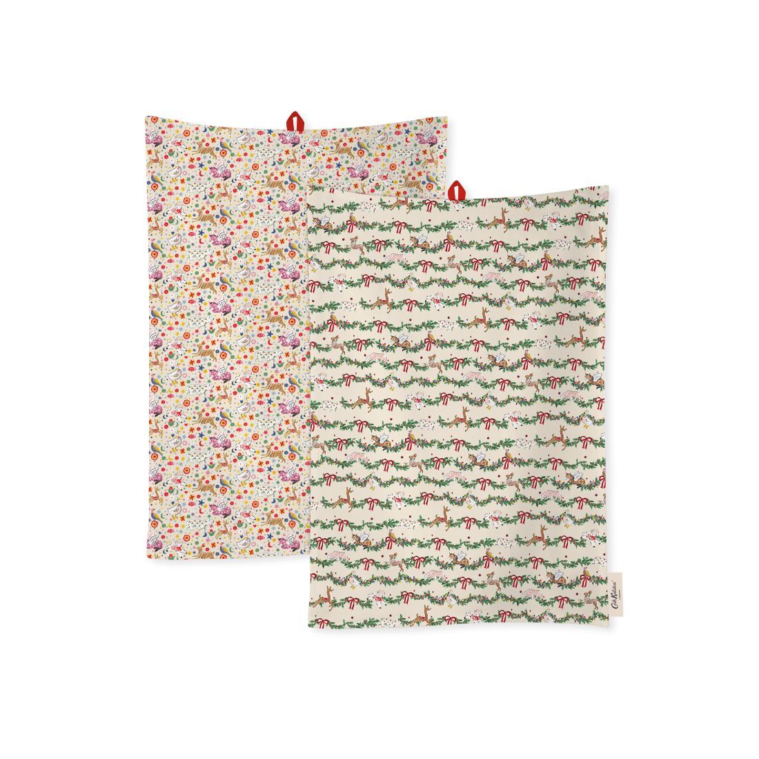 Christmas Festive Friends Tea Towel Set