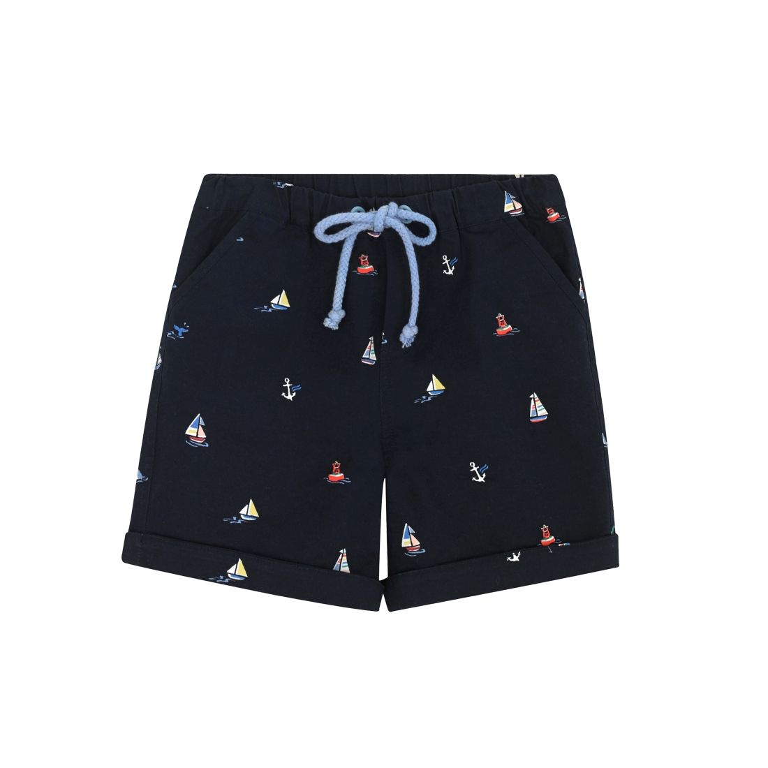 Small Sail Boats Kids Shorts