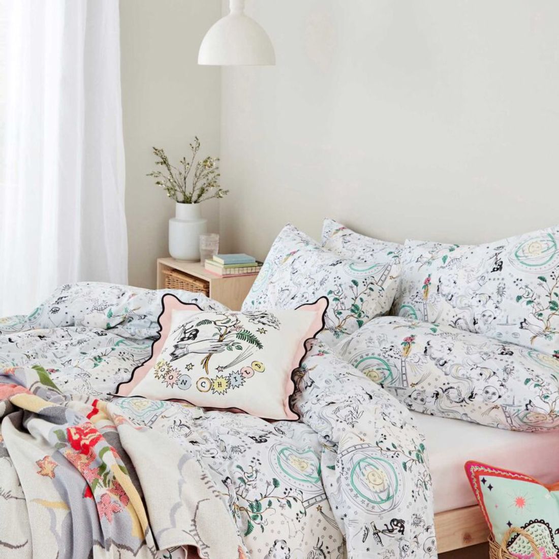 Power to the Peaceful Single Bedding Set