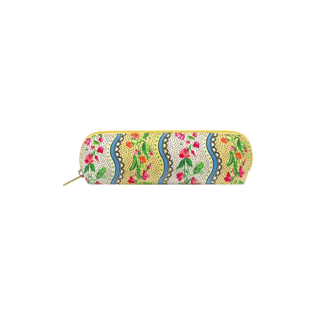 Sweet Pea Stripe Curved Pencil Case