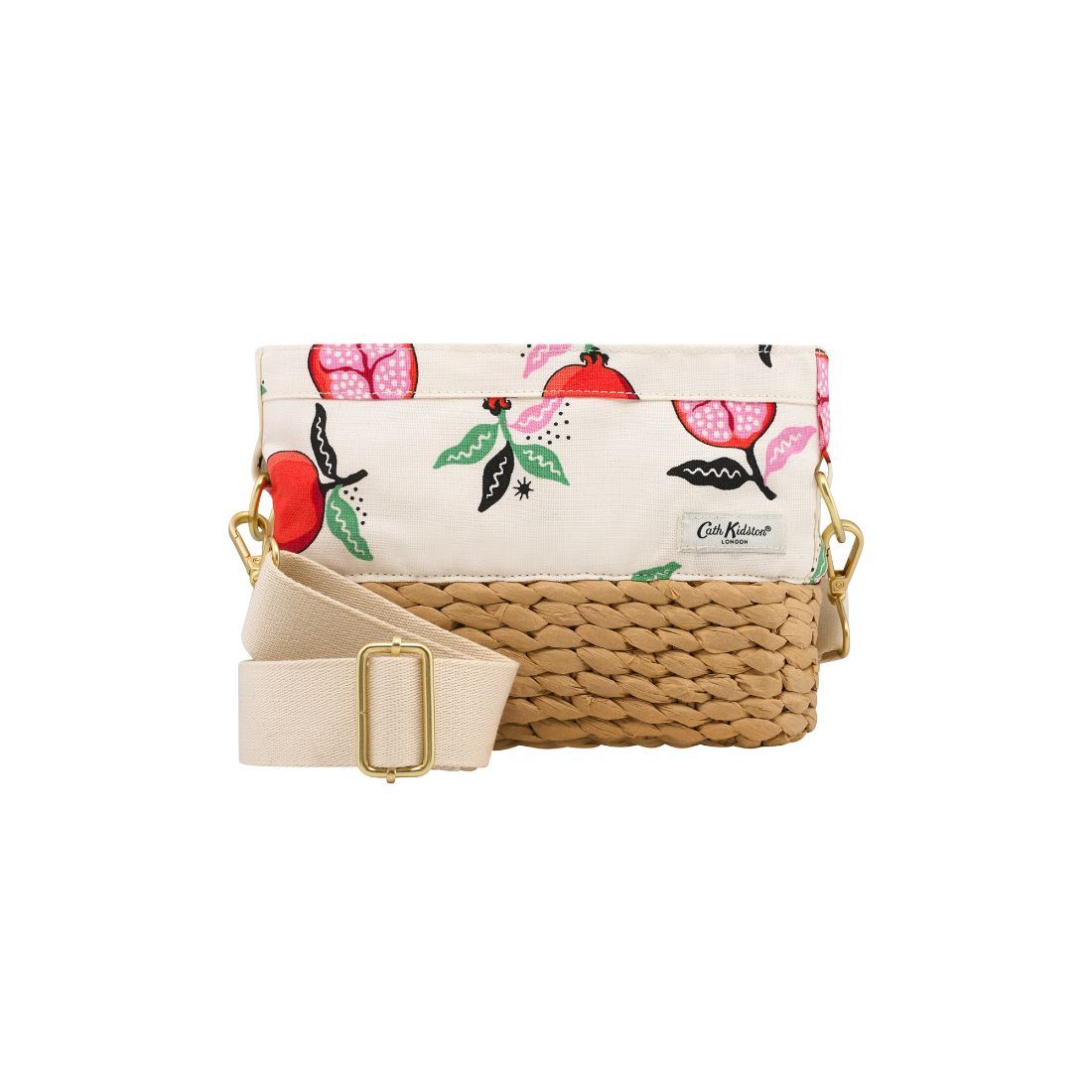 Pomegranate Basket Cross Body Bag