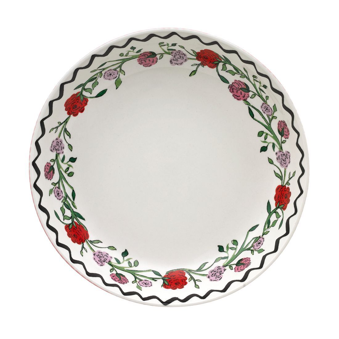 Rose Garland Pasta Bowl