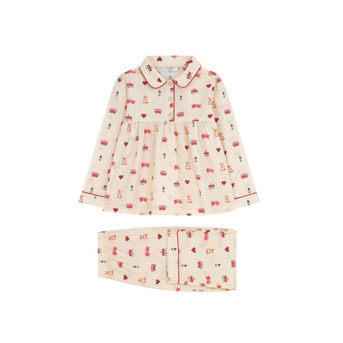 Royal Frill Woven PJ Set (1-12 Years)