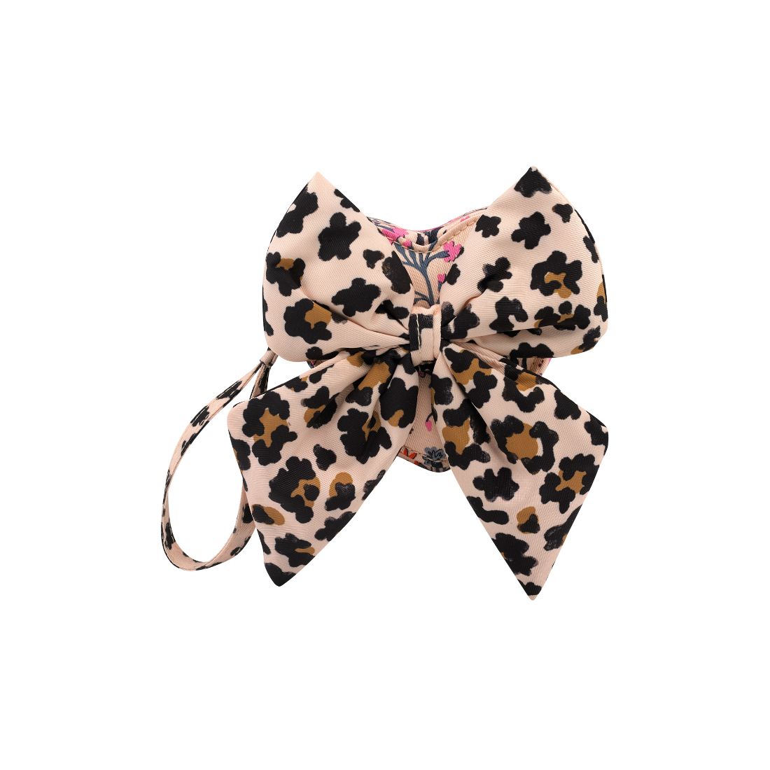 Paper Pansies Kids Heart Bow Purse