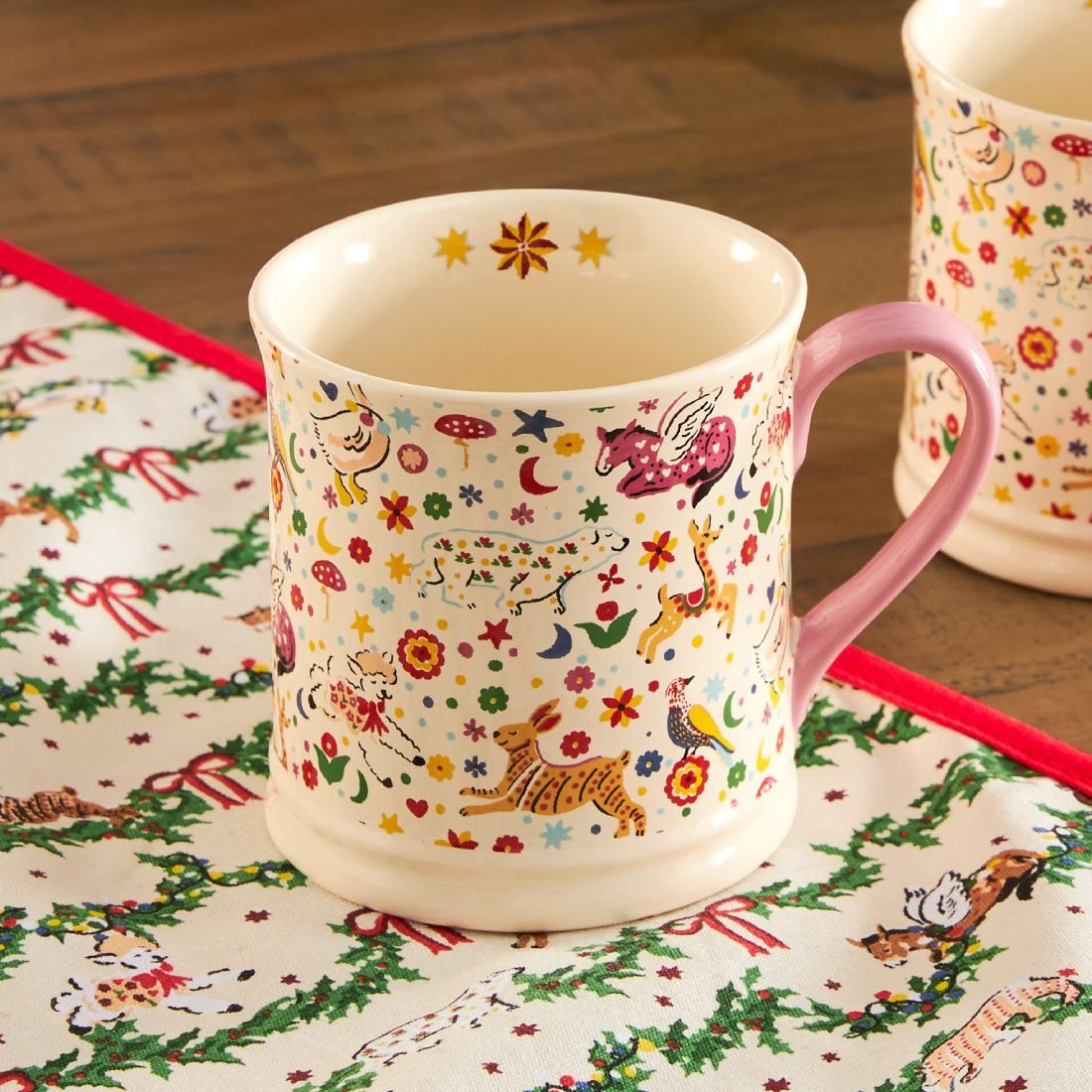 Christmas Folky Friends Mug