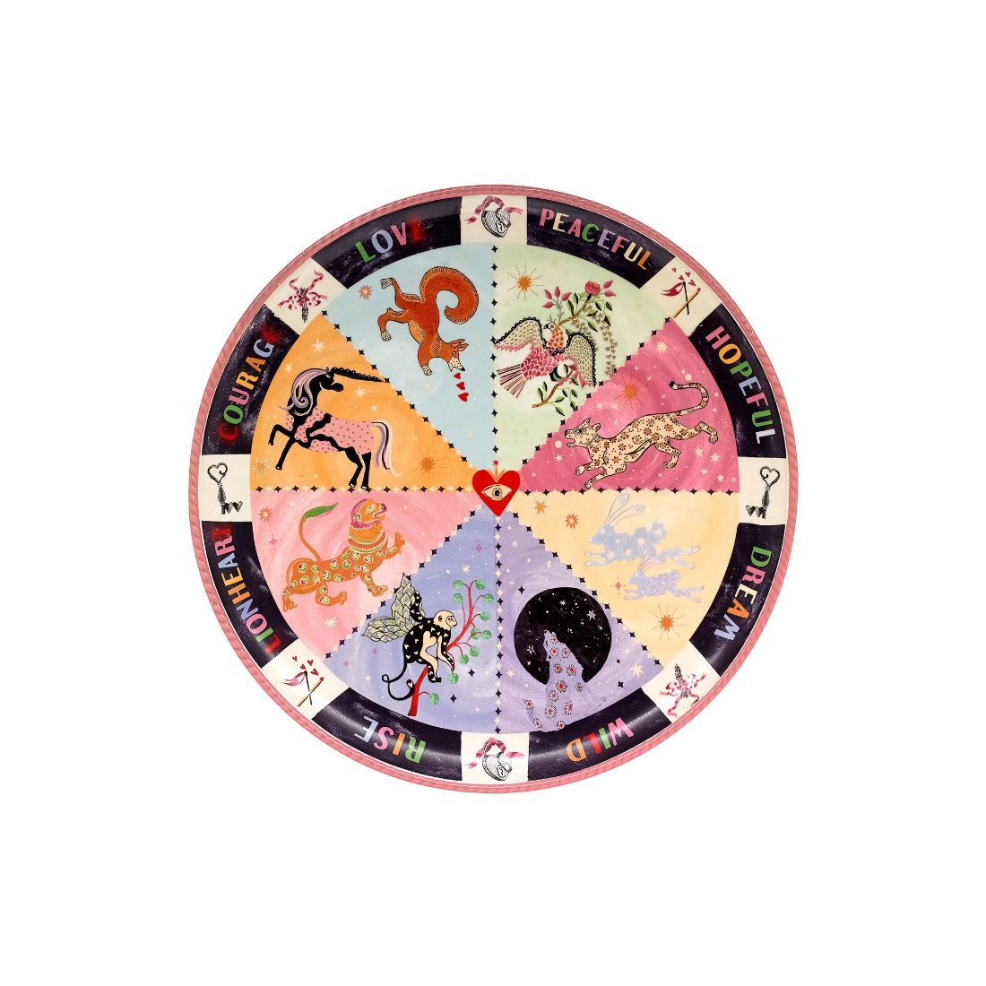 Spirit Animals Round Platter