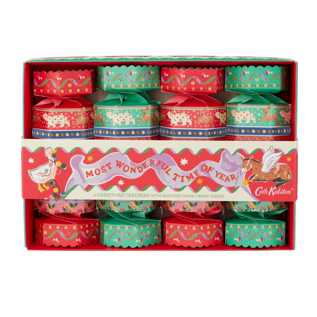 Christmas Legends Set of 4 Christmas Crackers