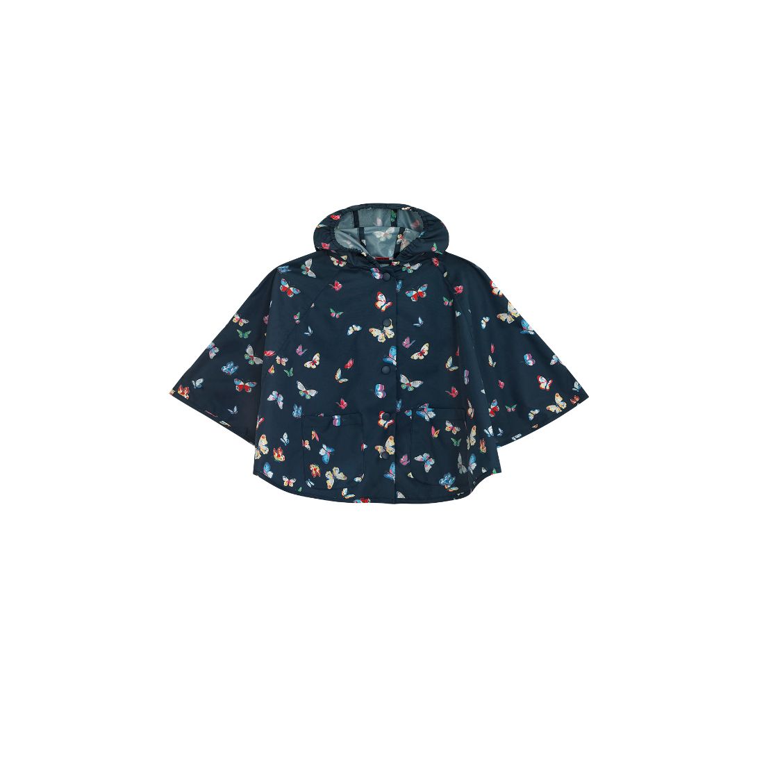 Butterflies Kids Packaway Rain Poncho