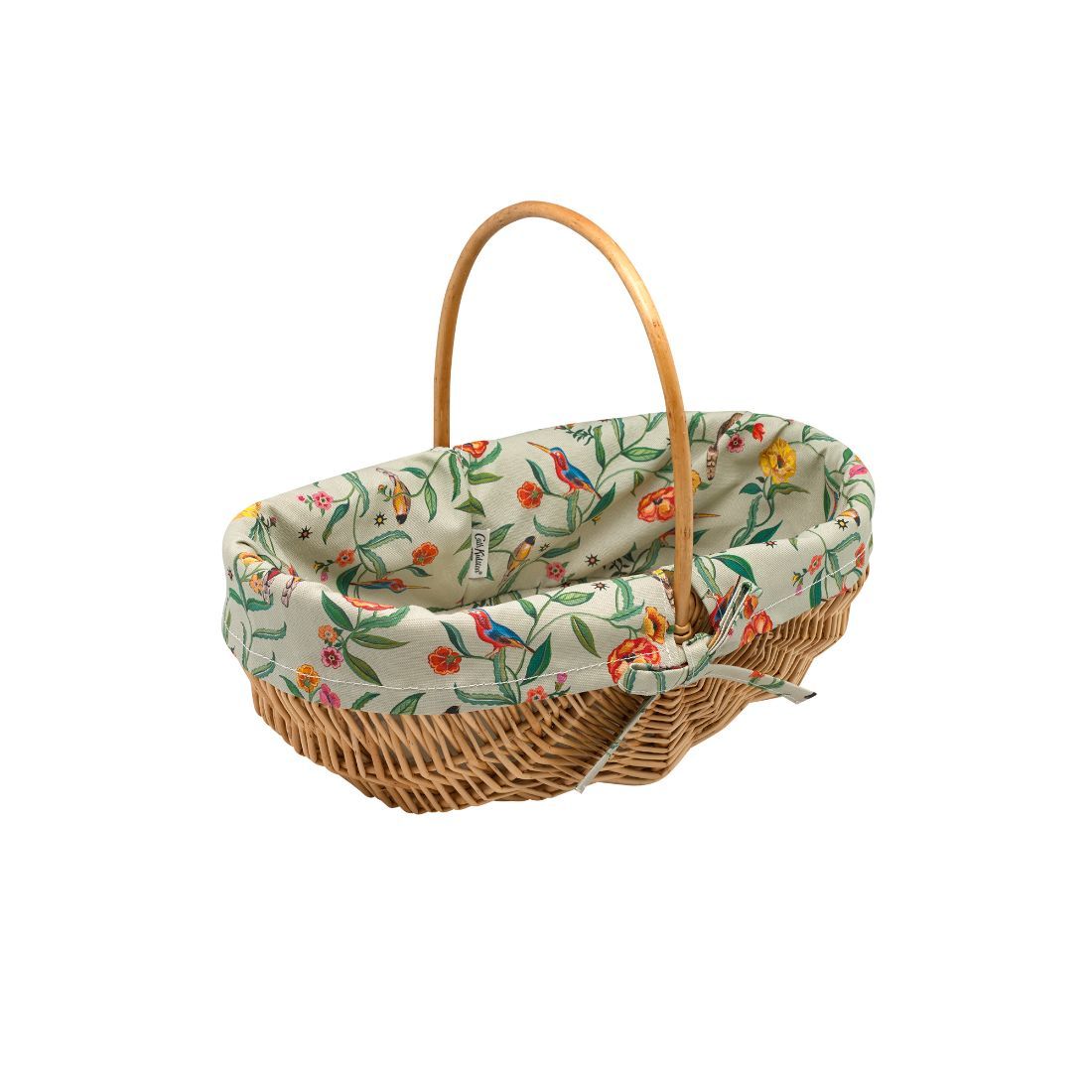 Summer Birds Wicker Garden Trug