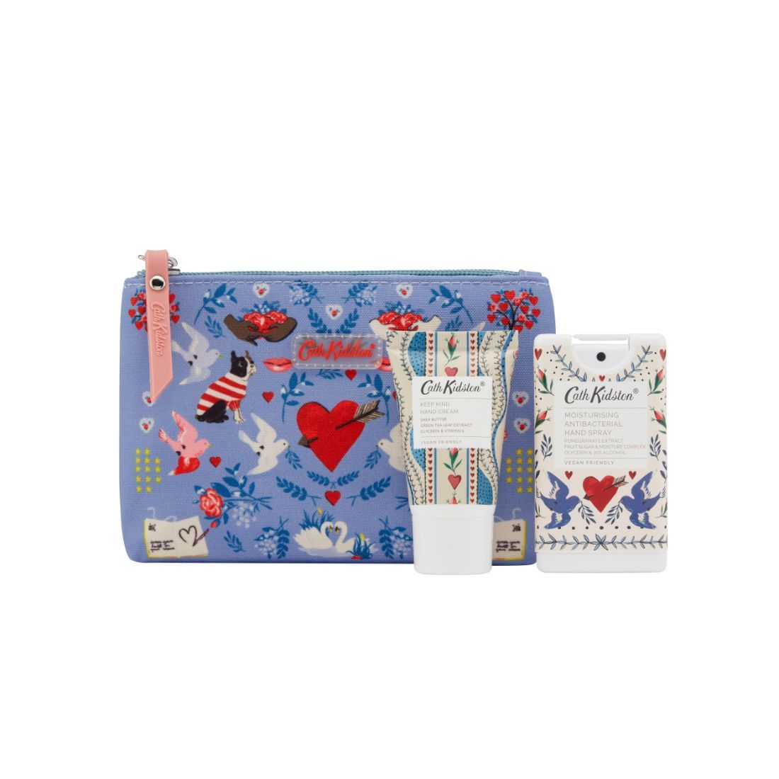 Dreamer Cassis & Rose Hand Sanitiser and Hand Cream Gift Set