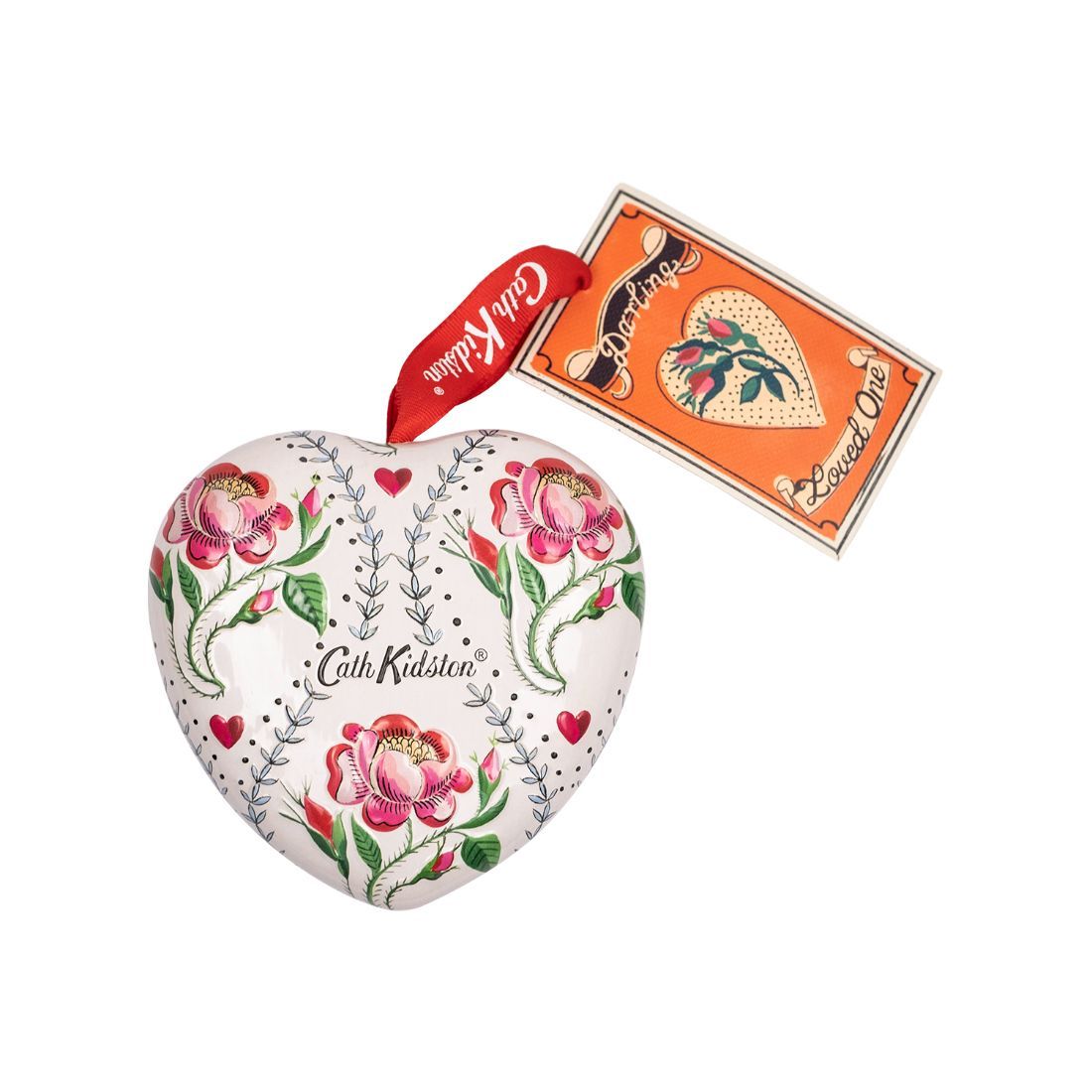 Cherished Cassis & Rose Heart Shaped Tin Soap