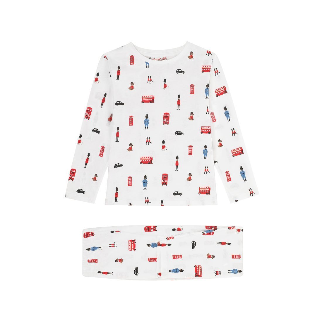 London Ditsy Long Sleeve Jersey PJs (1-12 Years)