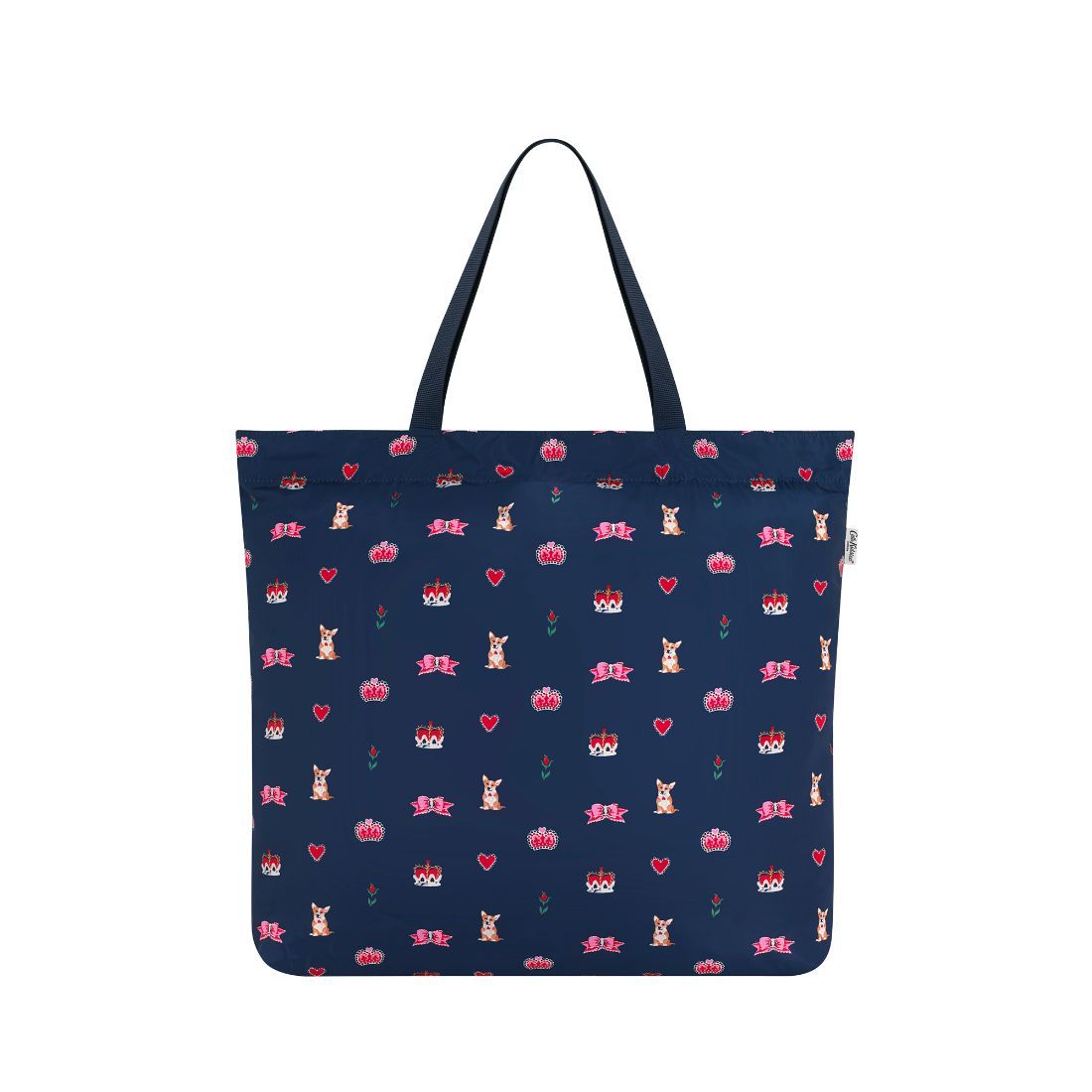 Royal Ditsy Large Foldaway Tote