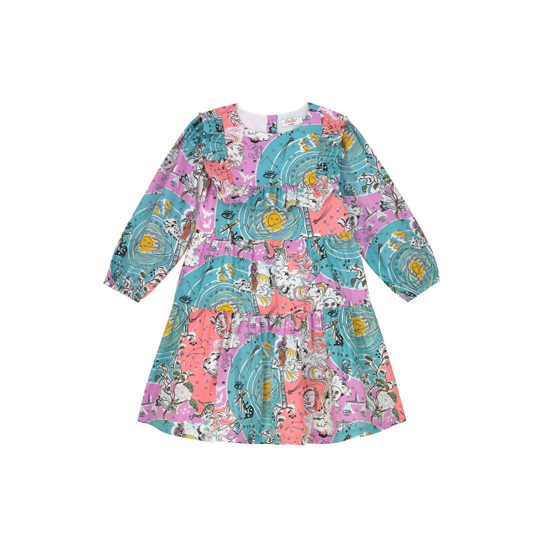 Celestial Trixie Frill Long Sleeve Dress