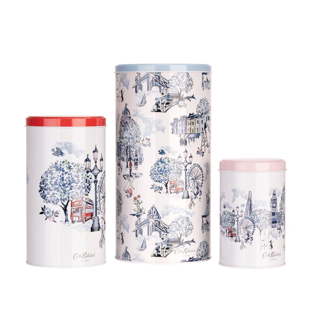 30 Years London Set of 3 Storage Tins