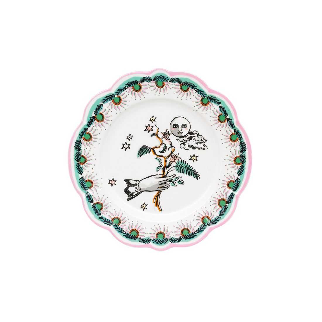 Celestial Scallop Side Plate