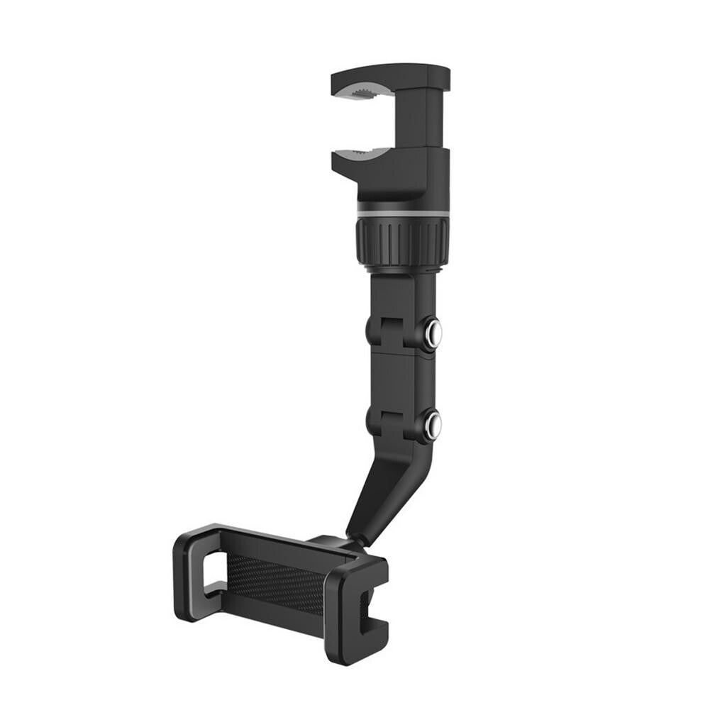 2021 New Multi-function Adjustable 360° Universal Rearview Mirror Phone Holder.