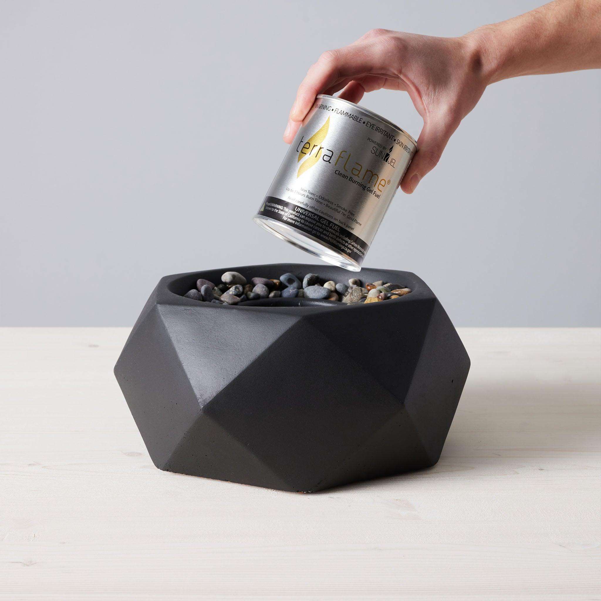 Geo Fire Bowl Table Top