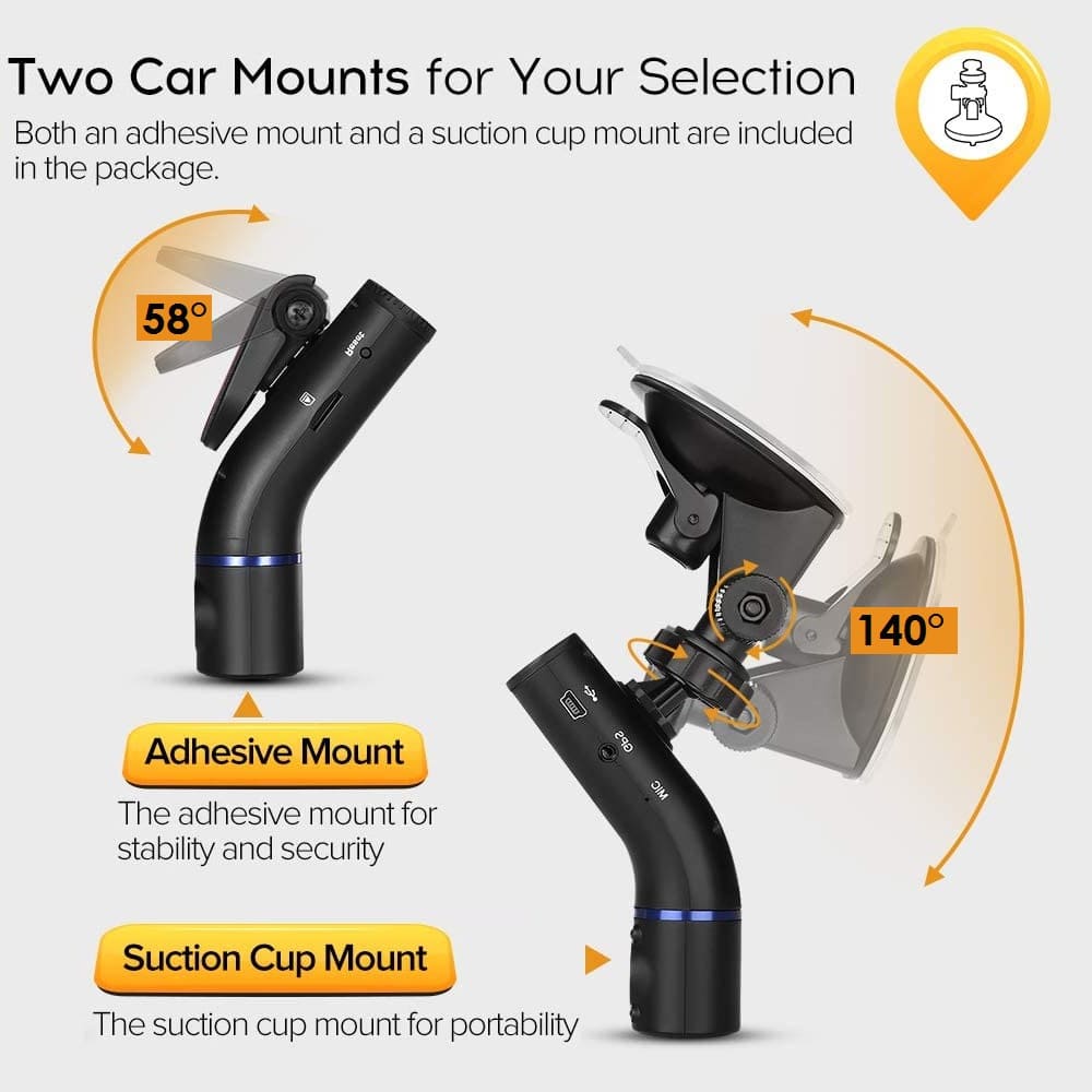 1080P Dual Dash Cam