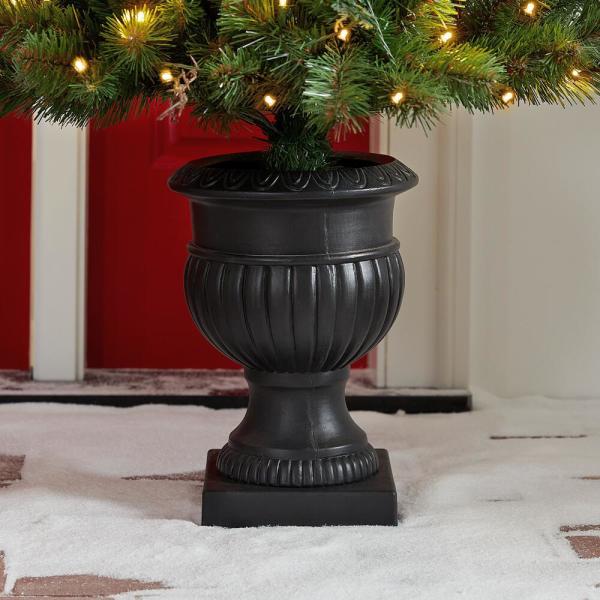 5 ft. Pre-Lit LED Woodmoore Artificial Christmas Tree with 70 Warm White Lights (2-Pack)