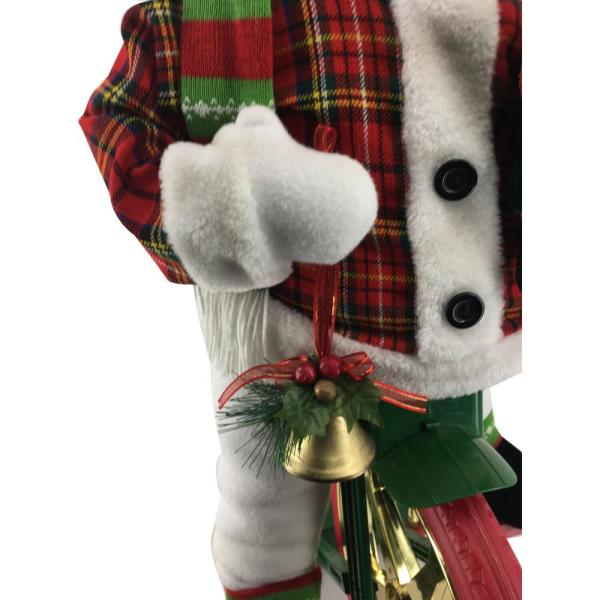 36 in. Christmas Dancing Mr. Snowman with Wrapped Gift Box and Music